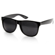 zeroUV Super Retro Hipster Horned Rim Frame Sunglasses 8693 Sunglasses White Smoke Matte Black Smoke,Shiny Black Smoke,Grey Rubber Smoke,Grey Rubber Sun Mirror,Matte Black Purple Mirror