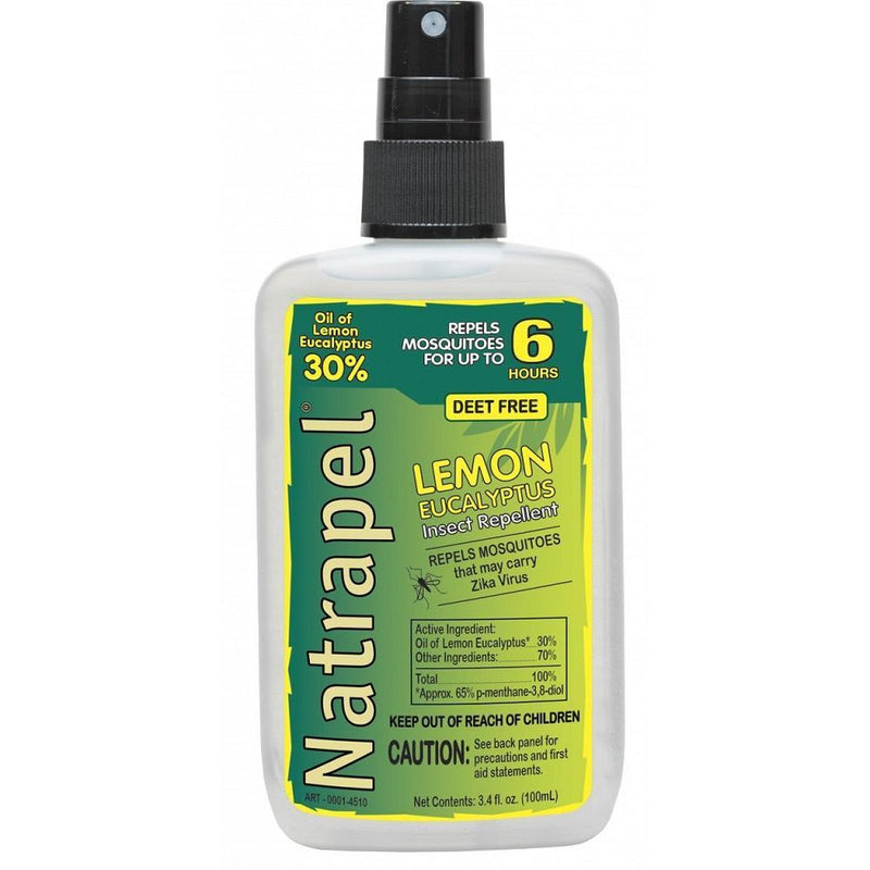 Natrapel Natrapel Lemon Eucalyptus Mosquito Repellent - 3.4 Oz Repellents White Smoke
