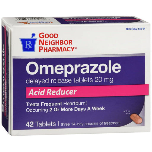Good Neighbor Pharmacy Good Neighbor Pharmacy GNP Omeprazole 20 Mg 42 Tabs Medicine & Drugs Lavender