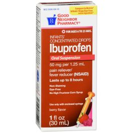 G.n.p. G.n.p. Ibuprofen Infant’s Berry, 1 Oz Berries Saddle Brown