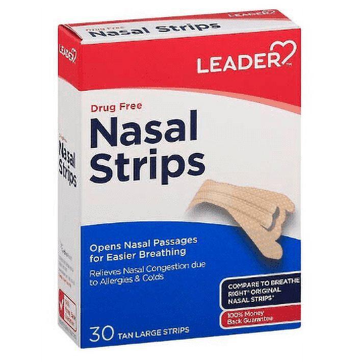 Leader Leader Nasal Strips Tan Large Medicine & Drugs Lavender