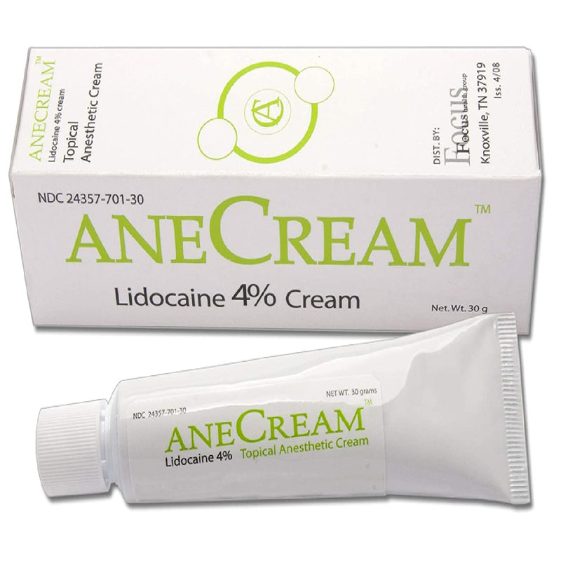 AneCream AneCream 4% Tube 30 GM Health Care White Smoke