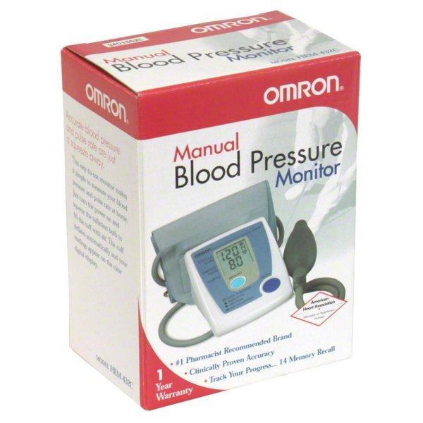 Omron Omron Manual Blood Pressure Monitor Blood Pressure Monitors White Smoke