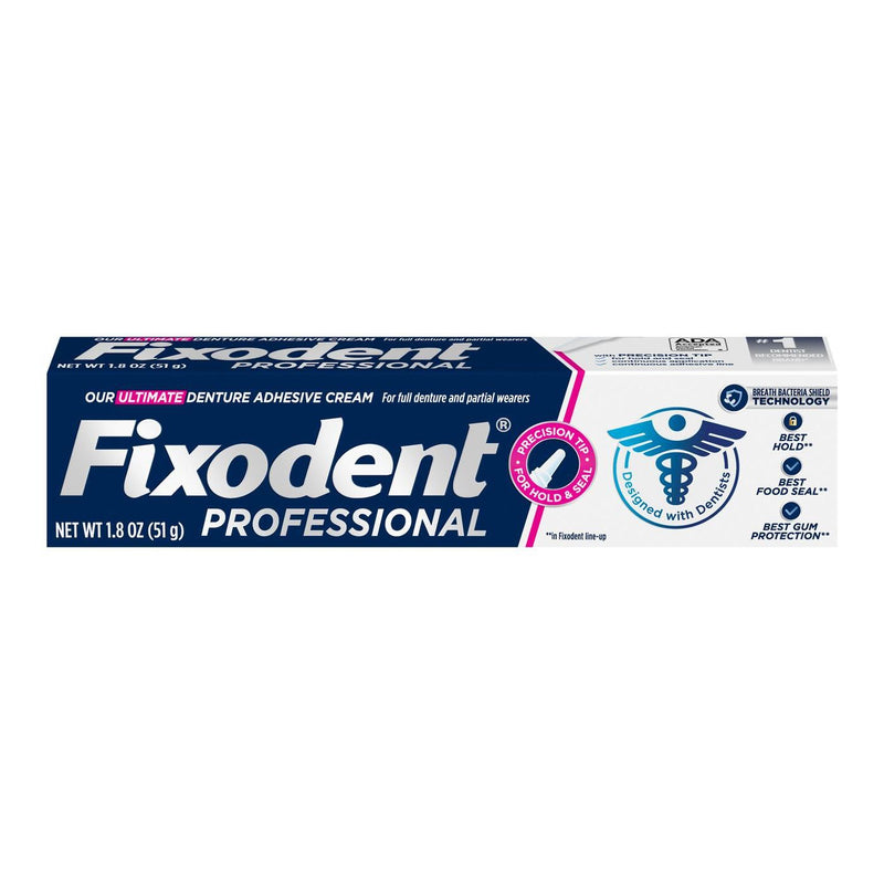 Fixodent Fixodent Professional Ultimate Denture Adhesive Cream, 1.8 Oz Denture Adhesives Midnight Blue