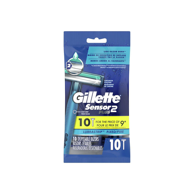 Gillette Gillette Sensor2 Plus Men's Disposable Razors - 10ct Razors & Razor Blades Dark Slate Blue