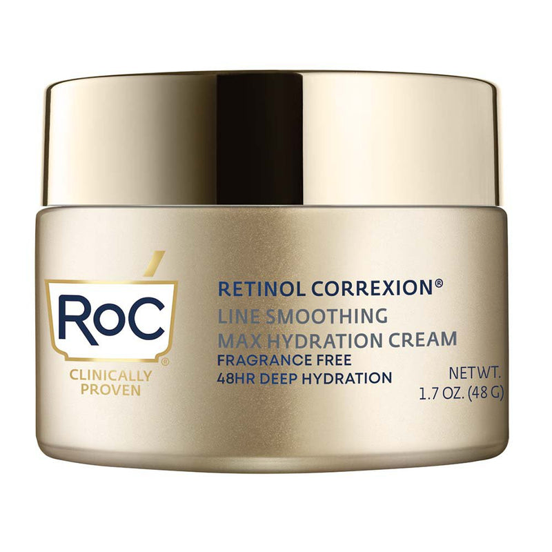 RoC RoC Retinol Correxion Line Smoothing Max Hydration Cream Skin Care Seashell