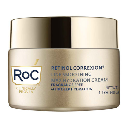 RoC RoC Retinol Correxion Line Smoothing Max Hydration Cream Skin Care Seashell