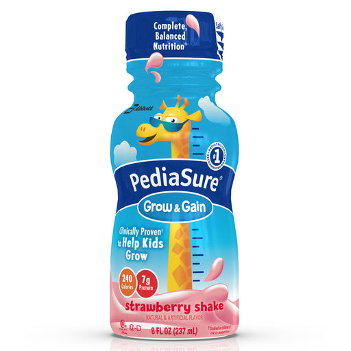 PediaSure PediaSure Nutritional Shake, Strawberry, 8-fl. Oz. Bottles Nursing & Feeding White Smoke