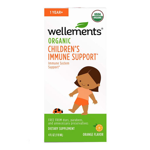 Wellements Wellements Organic Children's Immune Support - Orange Medicine Cabinets White Smoke