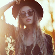 zeroUV Indie Half Frame Horned Rim Vintage Inspired Sunglasses 2934 Sunglasses Seashell Black Silver Smoke,Tortoise Gold Smoke,Black Gold Smoke,Tortoise Gold Amber,Tortoise Gold G15,Matte Black G15,Black Gold G15,Black Gold Lavender,Black Brown