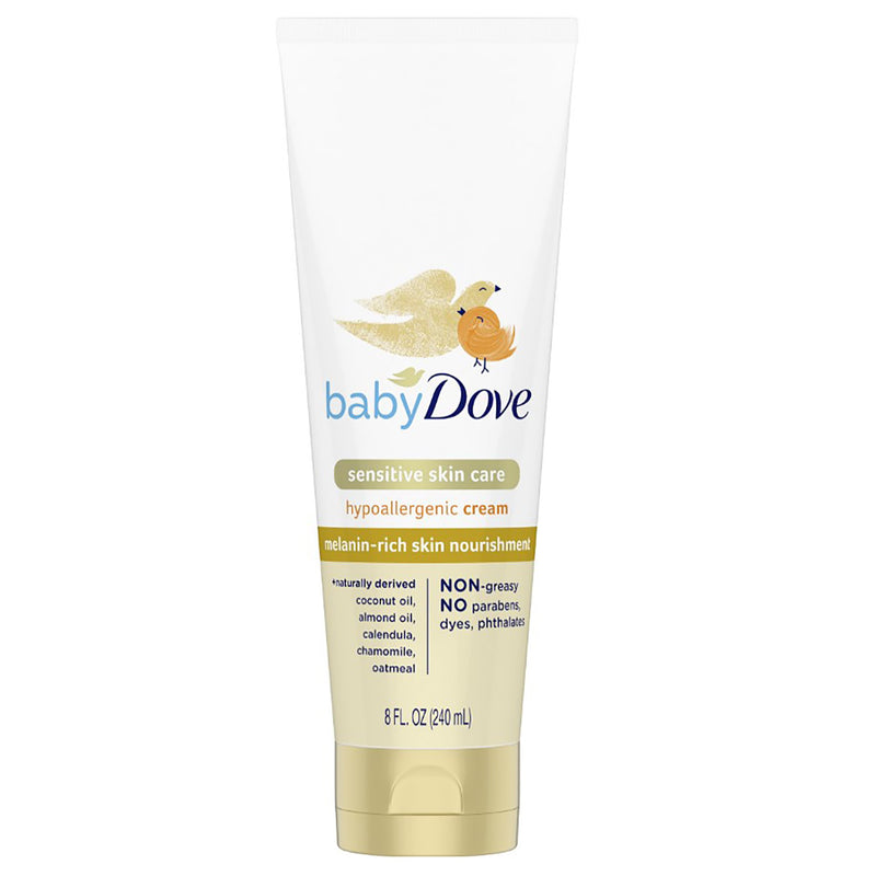 Baby Dove Baby Dove Sensitive Skin Care Hypoallergenic Cream, 8 Oz Skin Care White Smoke