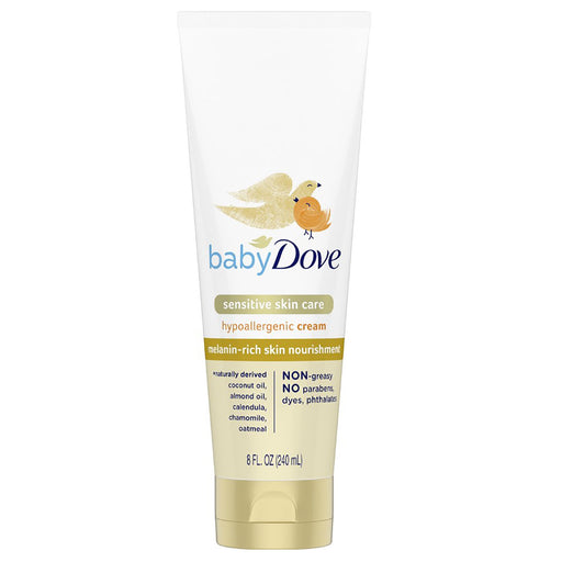Baby Dove Baby Dove Sensitive Skin Care Hypoallergenic Cream, 8 Oz Skin Care White Smoke