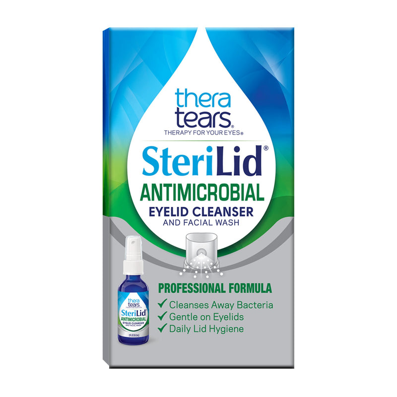 Thera Tears Thera Tears SteriLid Antimicrobial Eyelid Cleanser And Facial Wash Spray - 2 Fl Oz Ear Care White Smoke