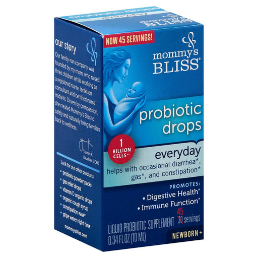 Mommy's Bliss Mommy's Bliss Baby Probiotic Everyday - 0.34 Fl Oz/45 Servings Health & Beauty Dark Slate Blue