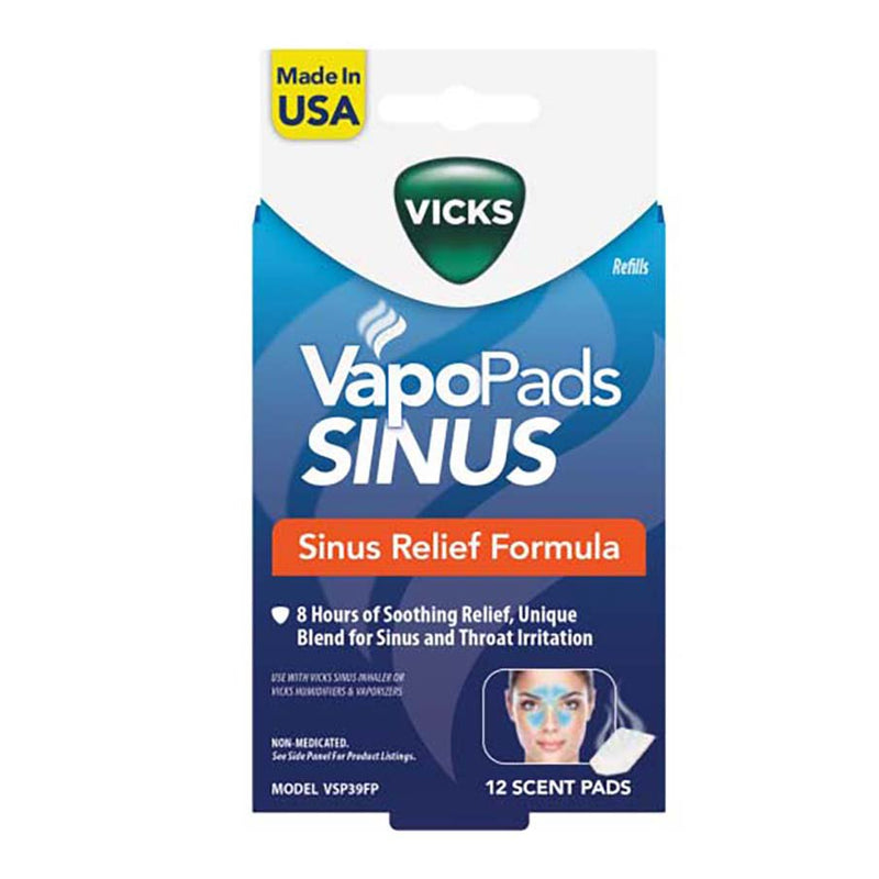 Vicks Vicks VapoPads Sinus Scent Pads Health Care White Smoke