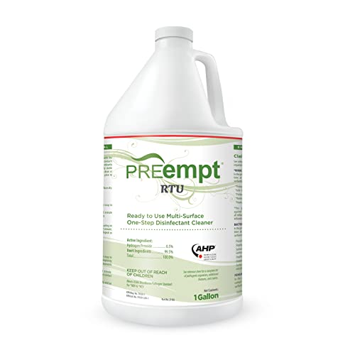 PREempt RTU PREempt RTU Surface Disinfectant Cleaner Liquid 1 Gal. Jug Scented 1 Ct 21105 Glass & Surface Cleaners White Smoke
