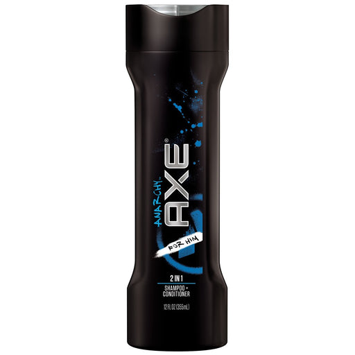 AXE AXE Shampoo + Conditioner, 2 In 1, Anarchy 12 Oz Shampoo & Conditioner Black