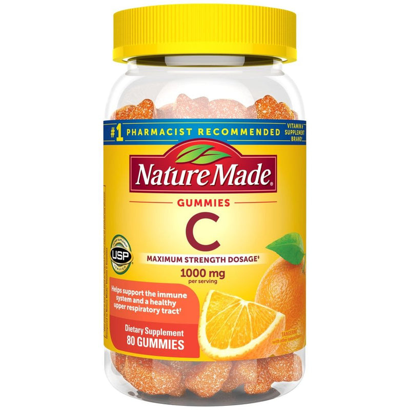Nature Made Nature Made Maximum Strength Dosage Vitamin C 1000mg Per Serving Vitamins & Supplements White Smoke