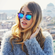 zeroUV Retro Horned Rim Half Frame Flash Mirror Lens Sunglasses 9309 Sunglasses White Smoke Black Ice,Black Fire,Black Midnight,Shiny Black Mirror,Matte Black Mirror,White Sun,White Ice,Tortoise Ice,White Rainbow,Tortoise Midnight,Black Sun,Tortoise Fire,Rose Mirror