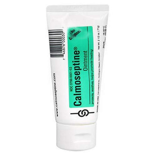 Calmoseptine Calmoseptine Diaper Rash Ointment Tube - 2.5 Oz Diaper Rash Treatments White Smoke