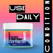 Whipi Co Seas The Day Smooth It Seaweed Conditioner Mask Black 12 oz,1 oz