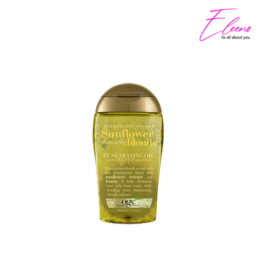 OGX OGX Sunflower Blonde Penetrating Oil 3.3oz Hair Care White Smoke