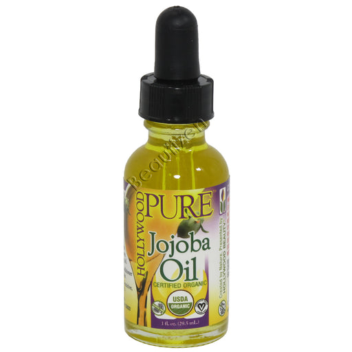 Hollywood Beauty Hollywood Beauty Pure Organic Jojoba Oil, 1 Oz Health & Beauty White Smoke