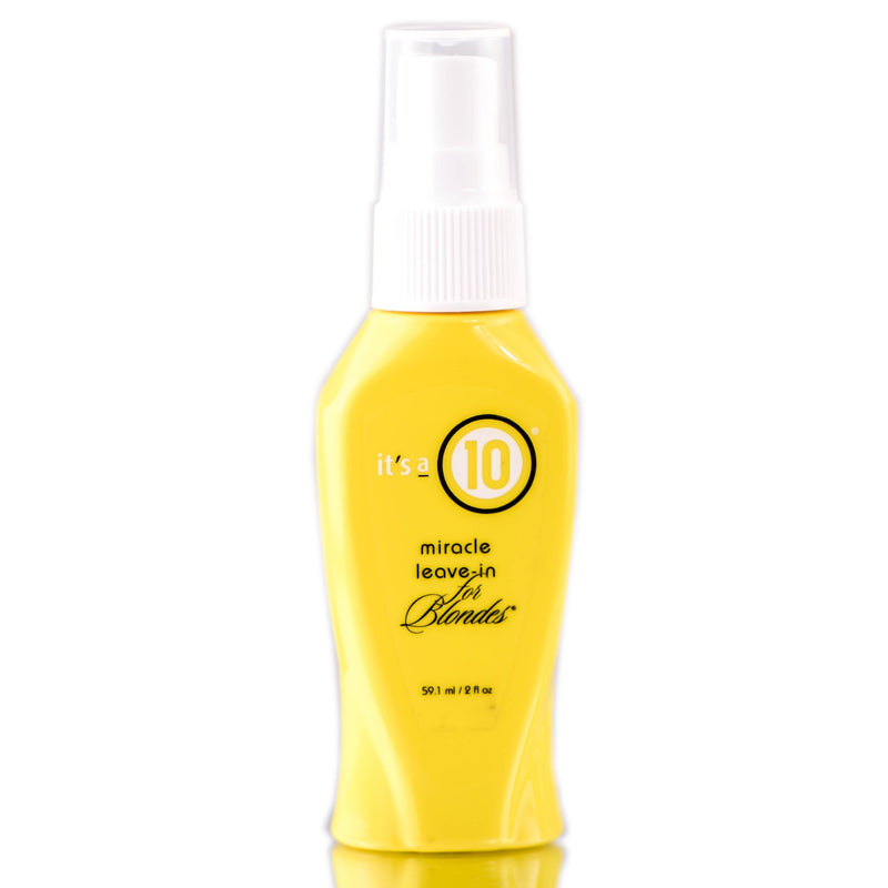 It's A 10 It's A 10 By Miracle Leave In Product For Blondes 2 Oz Hair Care White Smoke