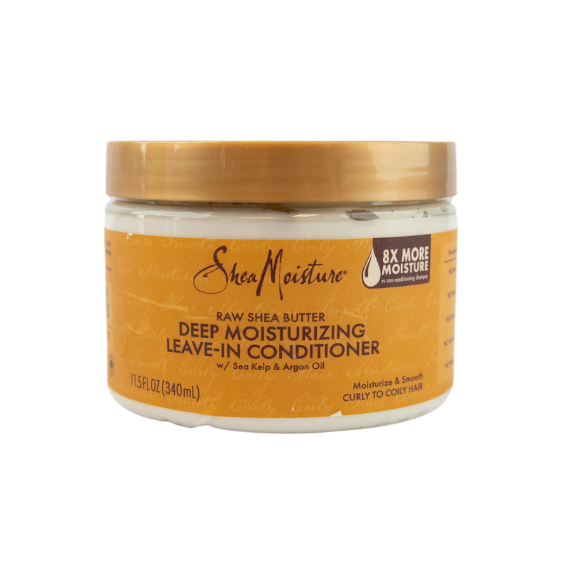 Shea Moisture Shea Moisture Raw Butter Deep Moisturizing Leave-In Conditioner Curly To Coily Hair Conditioners Dark Goldenrod