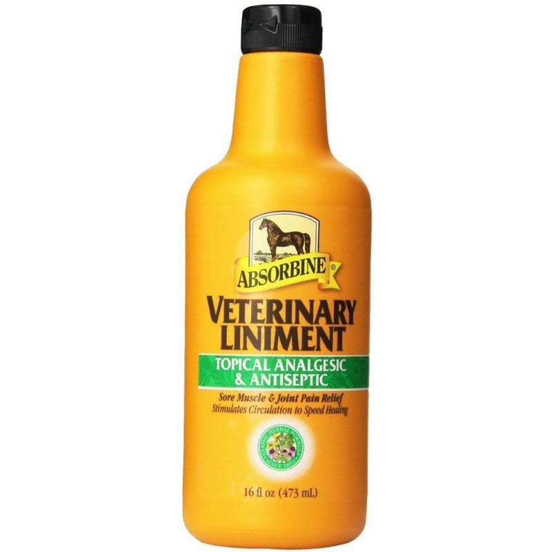 Absorbine Absorbine Veterinary Liniment Topical Antiseptic - 16 Oz Pet Supplies White Smoke