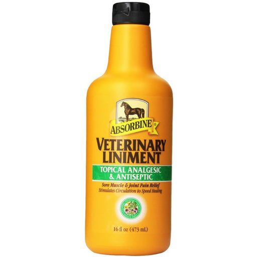 Absorbine Absorbine Veterinary Liniment Topical Antiseptic - 16 Oz Pet Supplies White Smoke
