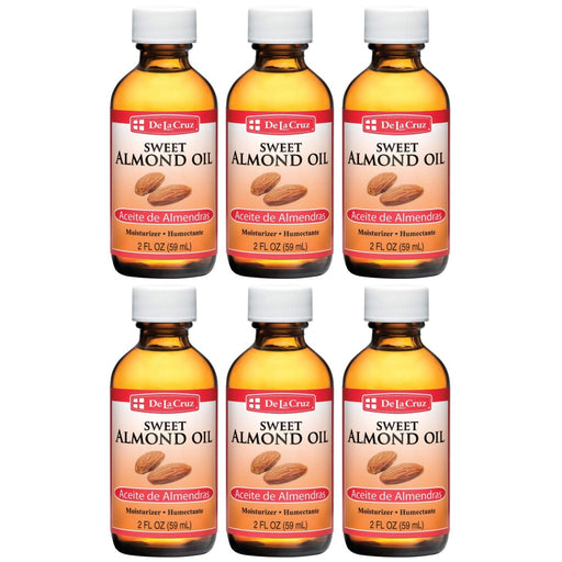 De La Cruz De La Cruz Sweet Almond Oil 2 Oz ( 1 unit ) Health & Beauty White Smoke
