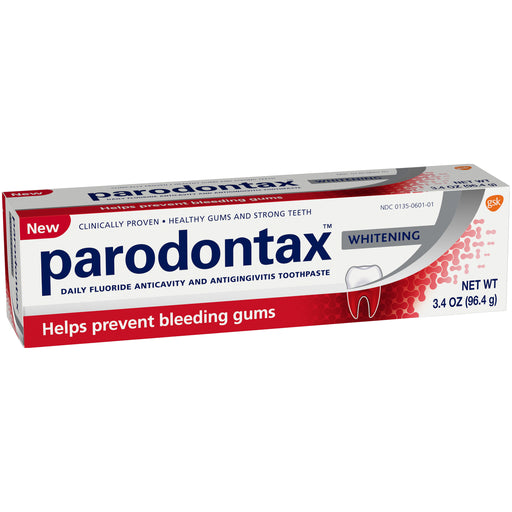 Parodontax Parodontax Teeth Whitening Toothpaste For Bleeding Gums - 3.4 Ounces Toothpaste White Smoke