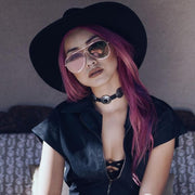 zeroUV Retro Modern Mirrored Flat Lens Metal Aviator Sunglasses A318 Sunglasses Black Gold Pink Mirror,Gold Blue Mirror,Gold Purple Mirror,Gold Brown Mirror,Silver Silver Mirror,Black Silver Mirror