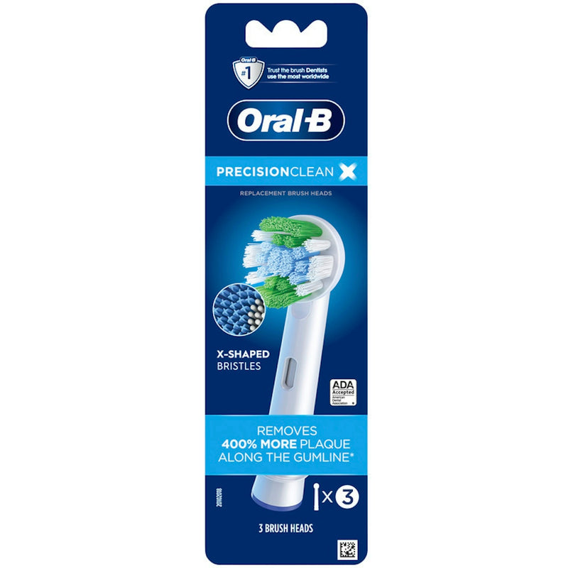 Oral-B Oral-B Precision Clean Electric Toothbrush Replacement Brush Heads Toothbrush Replacement Heads Midnight Blue