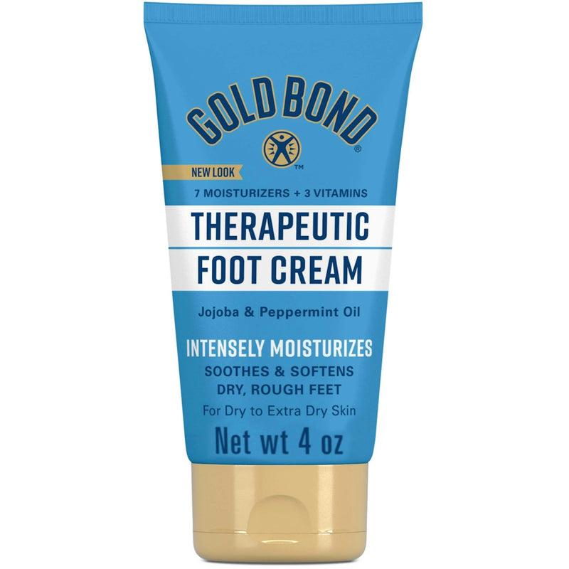 Gold Bond Gold Bond Triple Action Relief Therapeutic Foot Cream 4 Oz Foot Cream White Smoke