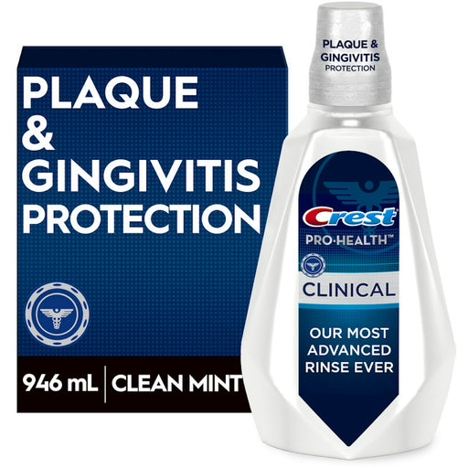Crest Crest Pro Health Clinical Deep Clean Mint Mouthwash - 32 Fl Oz Mouthwash White Smoke