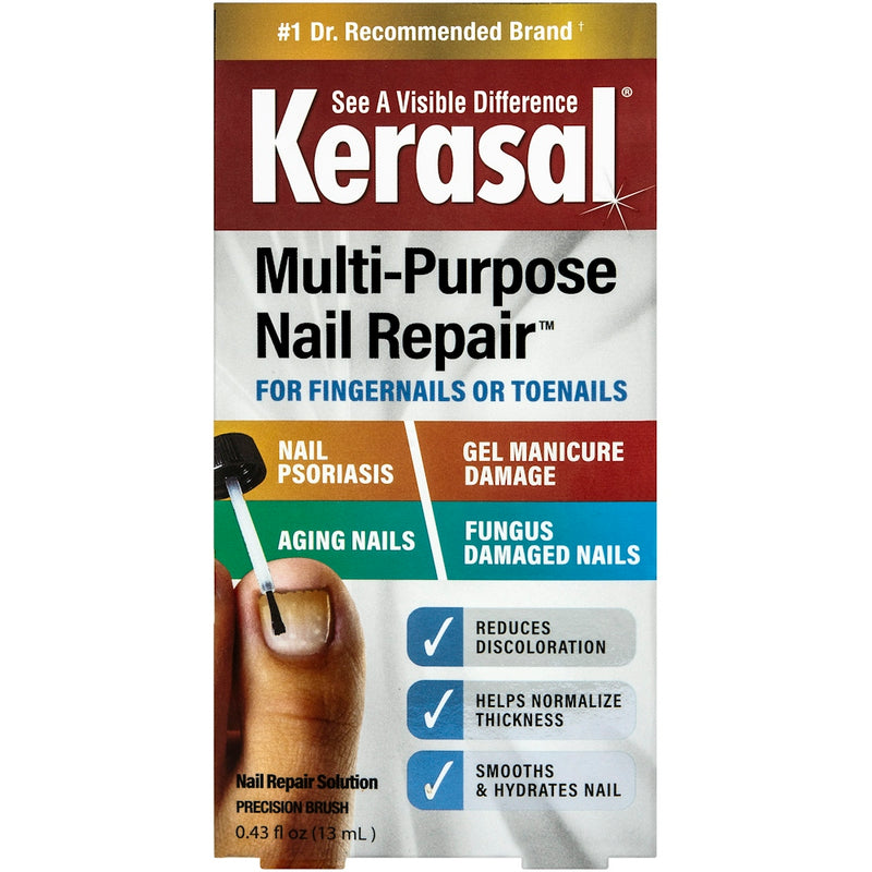 Kerasal Kerasal Multi-Purpose Nail Repair 0.43 Oz Nails Light Gray