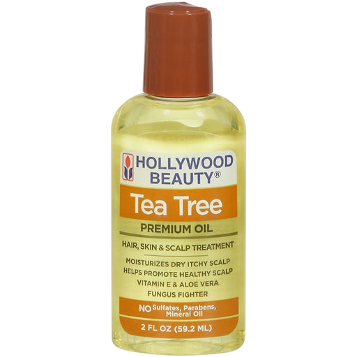 Hollywood Beauty Hollywood Beauty Tea Tree Oil Skin And Scalp Treatment - 2 Fl Oz Hair Oil White Smoke