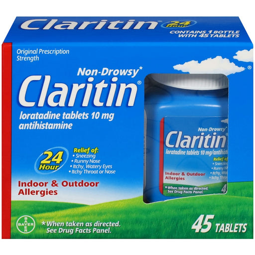 Claritin Claritin 24-Hour Non-Drowsy Allergy Relief Tablets - 45 ct Health & Beauty Dodger Blue