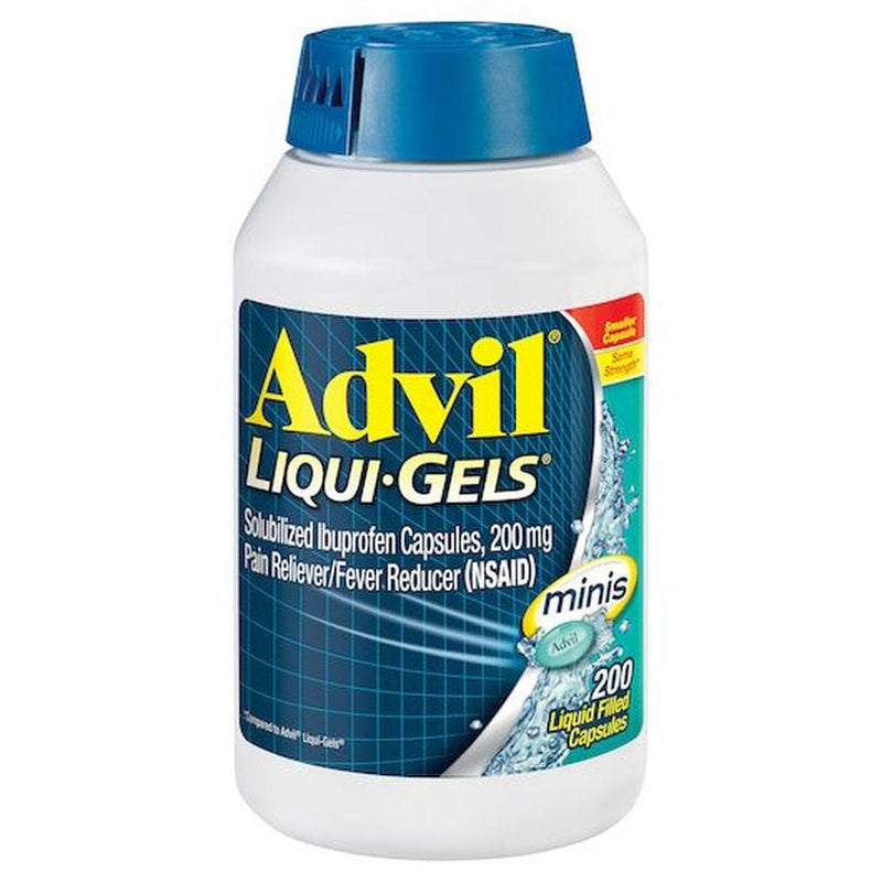 Advil Advil Pain Reliever/Fever Reducer Liqui-Gel Minis - Ibuprofen (NSAID) Health & Beauty Lavender