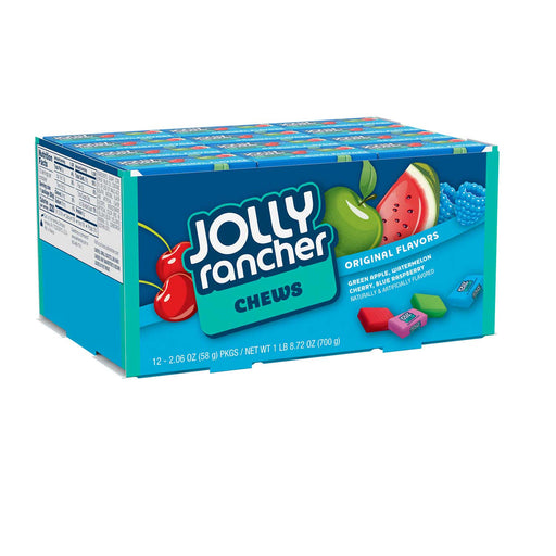 Jolly Rancher Jolly Rancher Fruit Chews 12ct Box Candy & Chocolate White Smoke