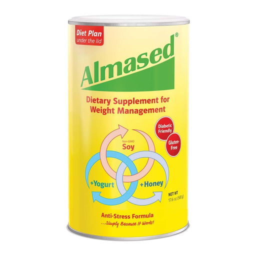 Almased Almased Synergy Diet Multi Protein Shake Powder - 17.6 Oz Vitamins & Supplements Lemon Chiffon