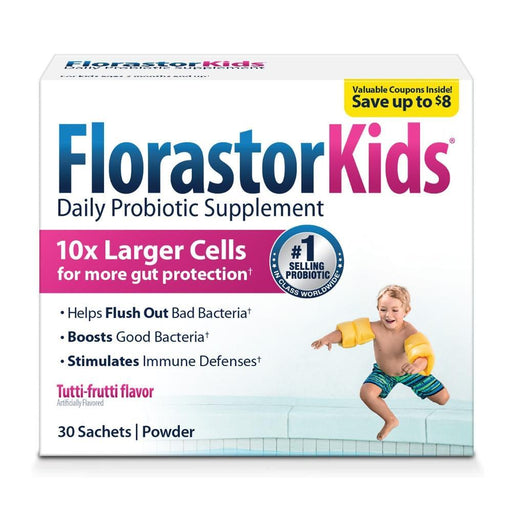 Florastor Florastor Kids Daily Probiotic Supplement Vitamins & Supplements White Smoke