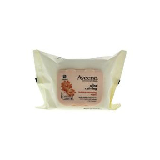 Aveeno Aveeno Ultra Calming Sensitive Skin Makeup Removing Face Wipes Health & Beauty White Smoke