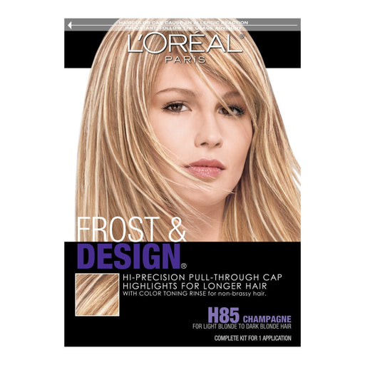 Frost & Design L'Oreal Frost Design Highlights H85  Champagne Kit Hair Color Black