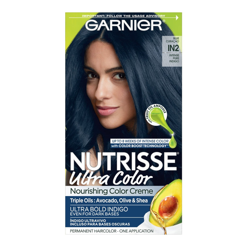 Garnier Garnier Nutrisse Ult Color In2 Indigo Kit Hair Color Dark Slate Gray