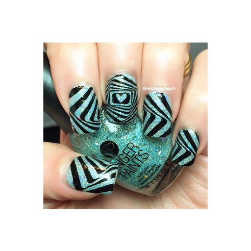 UberChic Beauty Collection 07 Stamping Plate Gray