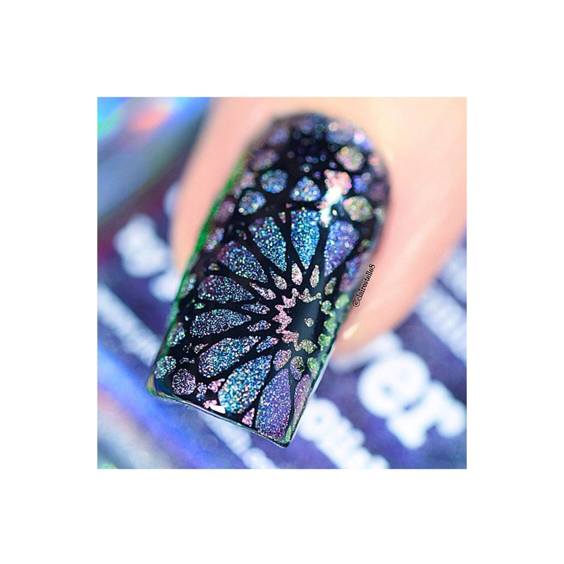 UberChic Beauty Moroccan Beauty Stamping Plate Thistle
