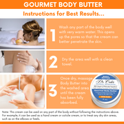 COLEHERBALS LLC 41 - Dr. Cole's Gourmet Body Butter - CITRUS BLEND Sandy Brown